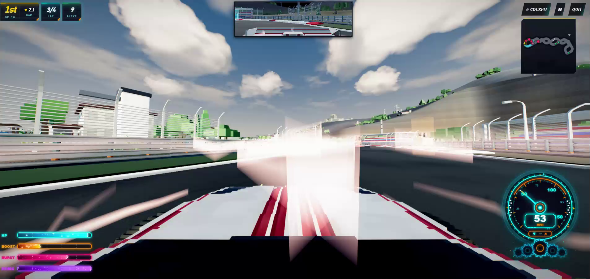 Coastal Circuit Gameplay